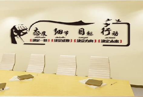 巴塘企业文化墙主要展示什么？