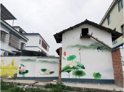 巴塘室外墙绘-从选材到保养。