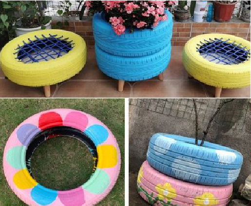 巴塘墙体彩绘-变废为宝