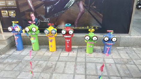 巴塘商业区彩绘