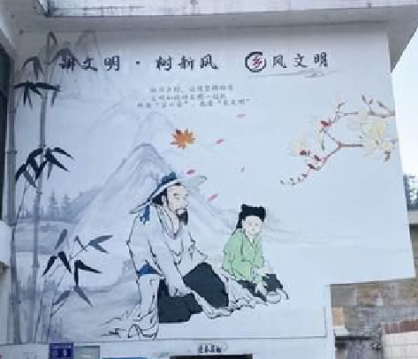 巴塘分享几个墙绘保养知识。