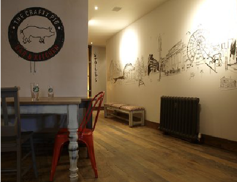 巴塘教你判断手绘墙质量的好坏。