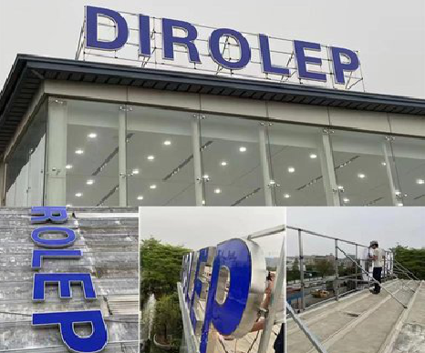 巴塘楼顶发光字安装的注意事项。